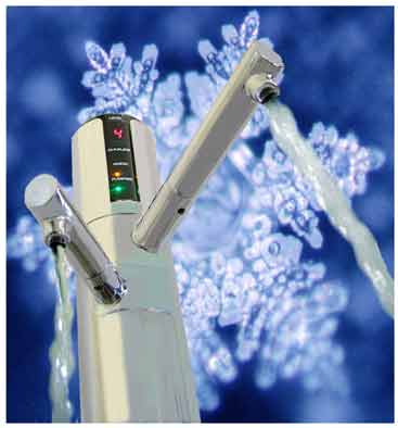 Delphi with crystal from Dr. Emoto using Delphi water