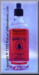 parasite cleanse and copper ionic mineral water