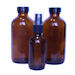 glass amber bottles for colloidal silver storage